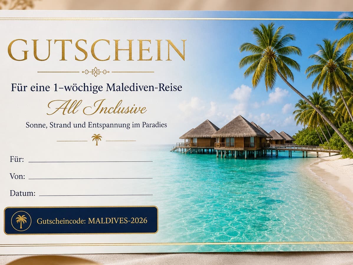 Maledieven-Gutschein